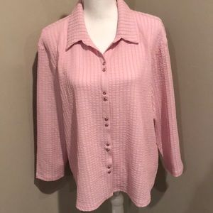 Top Ligne snap button blouse